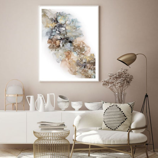 Colorful Abstract Painting Design Home Decor Premium Quality Poster Print Choose Your Sizes