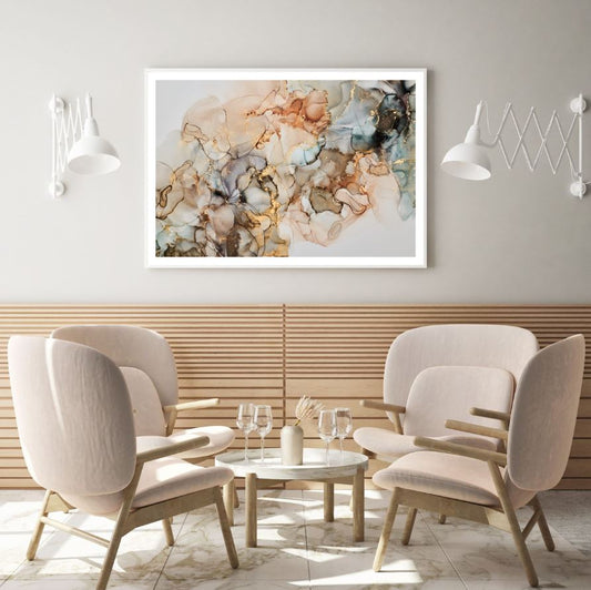 Colorful Abstract Painting Design Home Decor Premium Quality Poster Print Choose Your Sizes