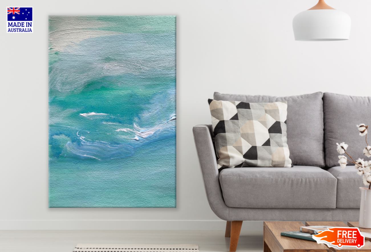 Colorful Abstract Painting Design Print 100% Australian Made