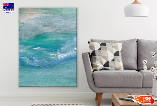 Colorful Abstract Painting Design Print 100% Australian Made