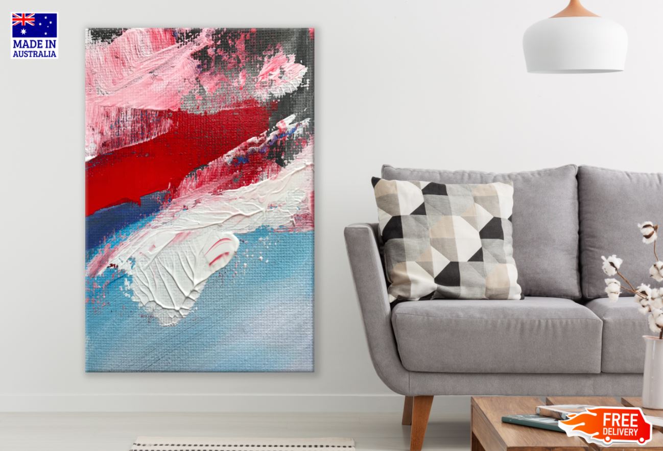 Colorful Abstract Painting Design Print 100% Australian Made
