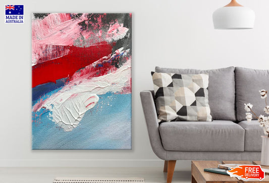 Colorful Abstract Painting Design Print 100% Australian Made