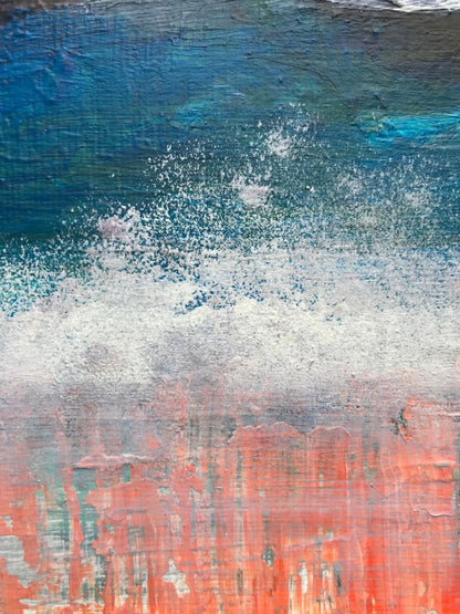 Colorful Abstract Painting Design Print 100% Australian Made
