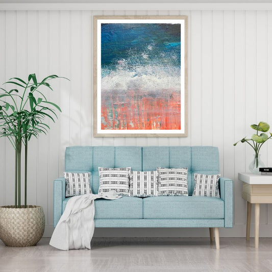 Colorful Abstract Painting Design Home Decor Premium Quality Poster Print Choose Your Sizes
