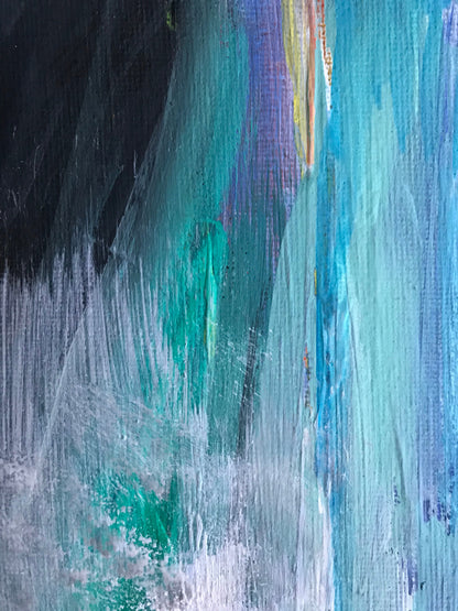 Colorful Abstract Painting Design Print 100% Australian Made