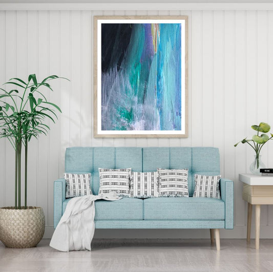 Colorful Abstract Painting Design Home Decor Premium Quality Poster Print Choose Your Sizes