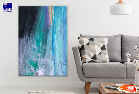 Colorful Abstract Painting Design Print 100% Australian Made