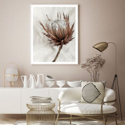 Dry Flower Closeup Photograph Home Decor Premium Quality Poster Print Choose Your Sizes