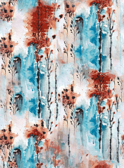 Colorful Abstract Watercolor Art Print 100% Australian Made