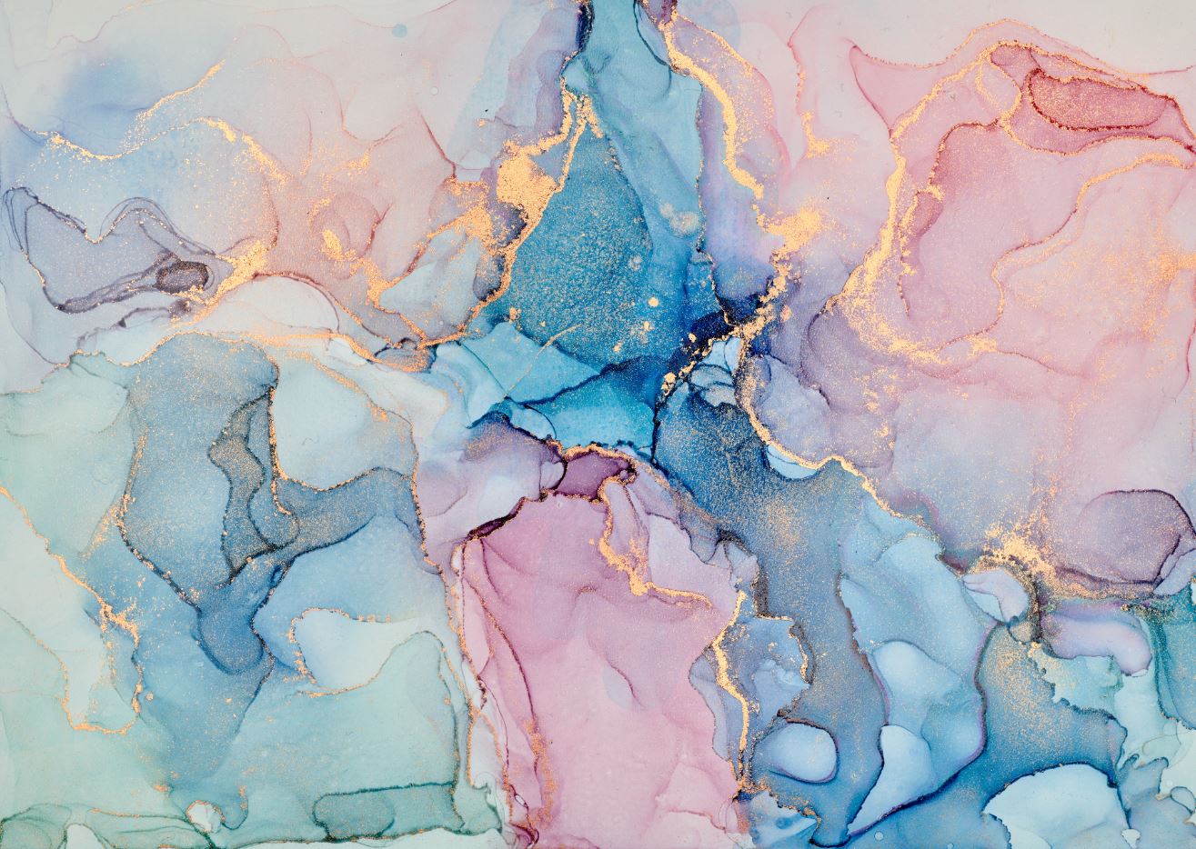 Colorful Abstract Painting Design Print 100% Australian Made