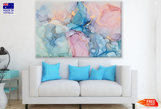 Colorful Abstract Painting Design Print 100% Australian Made