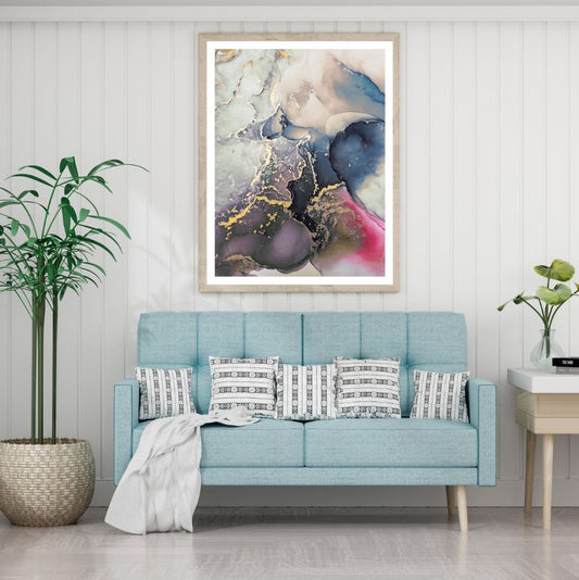 Colorful Abstract Design Home Decor Premium Quality Poster Print Choose Your Sizes