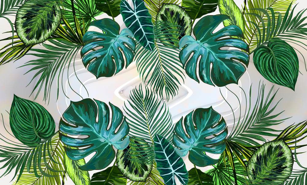 Colorful Leaves Vector Design Print 100% Australian Made