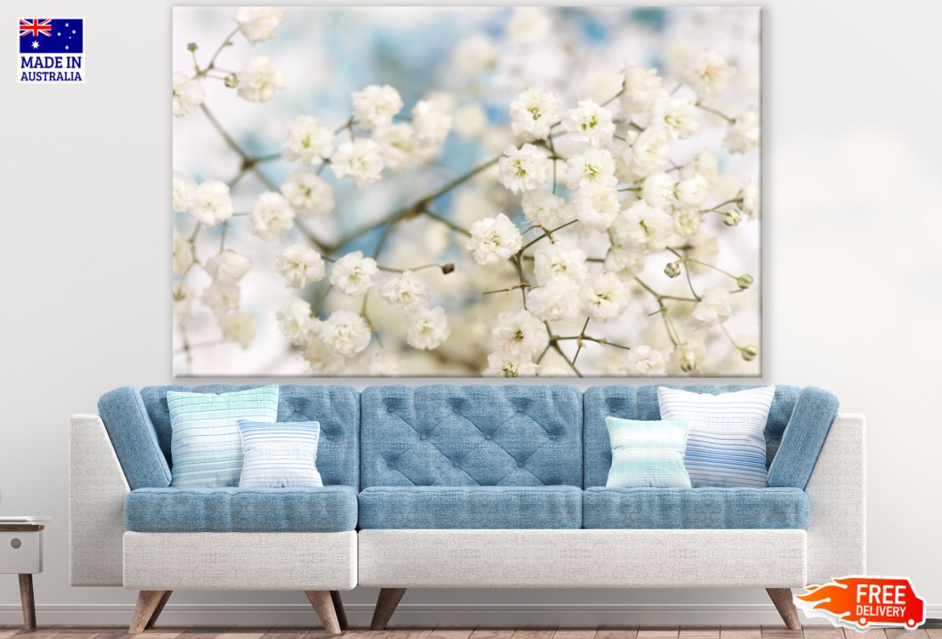 Flowers Closeup Photograph Print 100% Australian Made