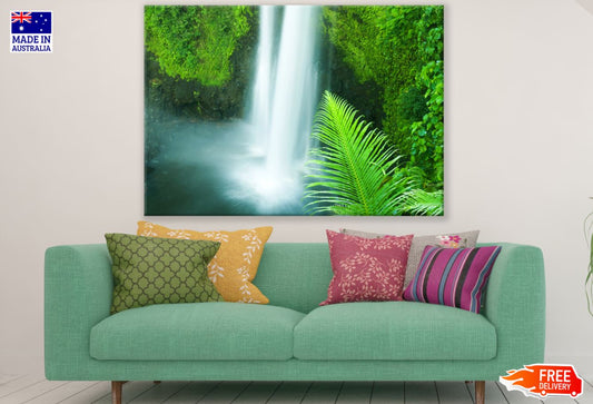 Stunning Waterfall Scenery View Print 100% Australian Made