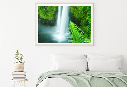Stunning Waterfall Scenery View Home Decor Premium Quality Poster Print Choose Your Sizes