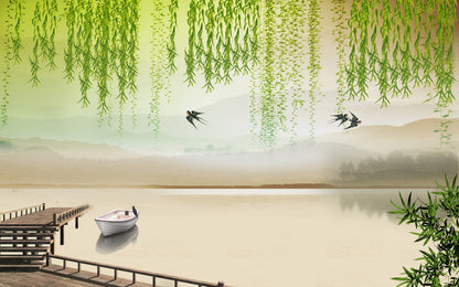 Nature Scenery Digital Painting Home Decor Premium Quality Poster Print Choose Your Sizes