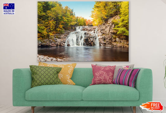 Waterfall Scenery Photograph Print 100% Australian Made