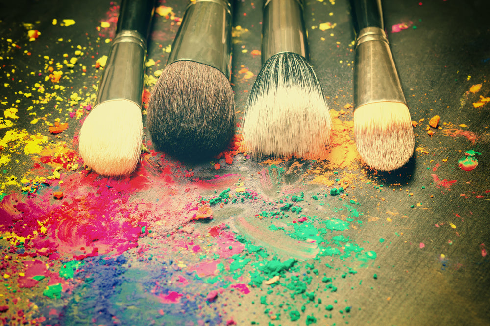 Makeup Brushes Photograph Home Decor Premium Quality Poster Print Choose Your Sizes