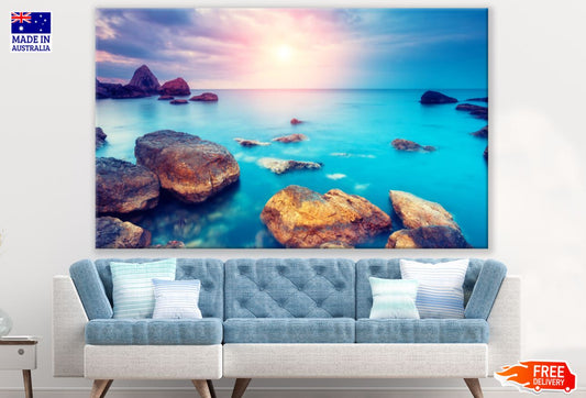 Sea Sunset Scenery Photograph Print 100% Australian Made