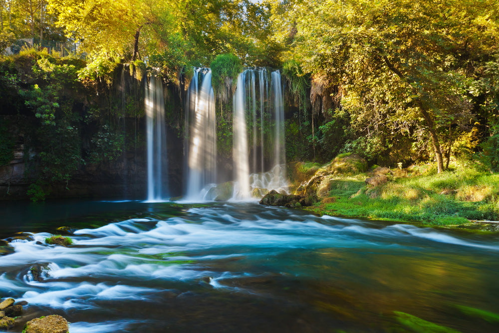 Waterfall Scenery View Photograph Home Decor Premium Quality Poster Print Choose Your Sizes