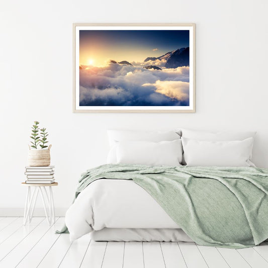 Mountain Scenery Photograph Home Decor Premium Quality Poster Print Choose Your Sizes