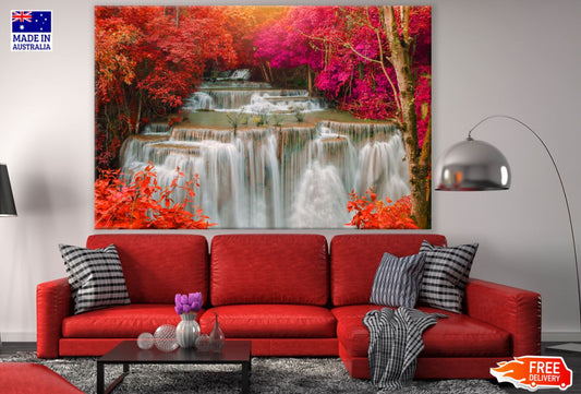 Waterfall Scenery Photograph Print 100% Australian Made