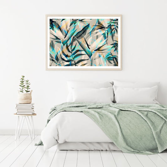 Colorful Leaves Design Home Decor Premium Quality Poster Print Choose Your Sizes