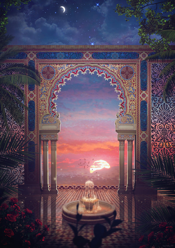 Arabian Interior Design Print 100% Australian Made