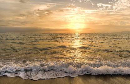 Stunning Beach Sunset Photograph Print 100% Australian Made