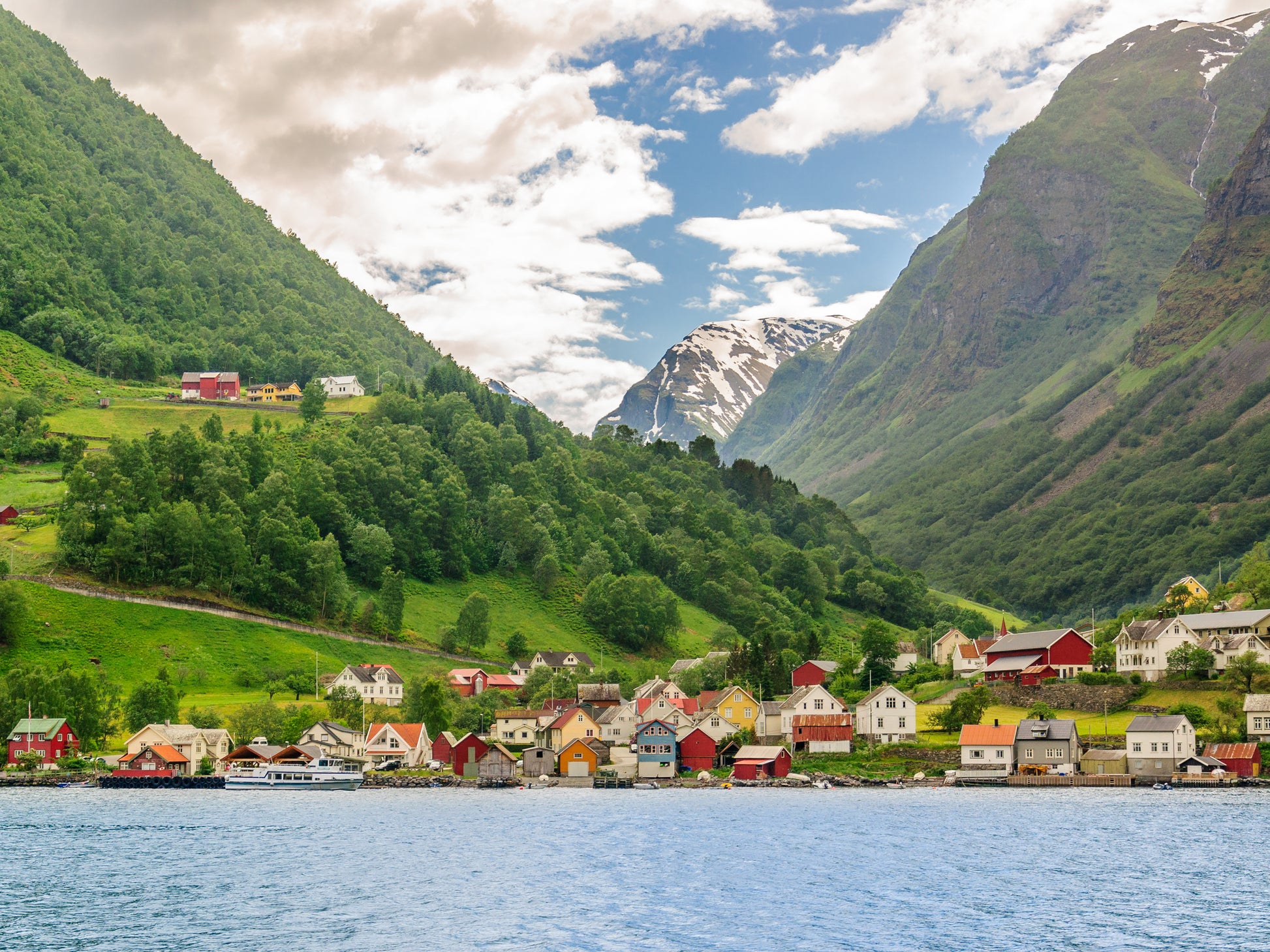 Undredal Village in Norway Photograph Print 100% Australian Made