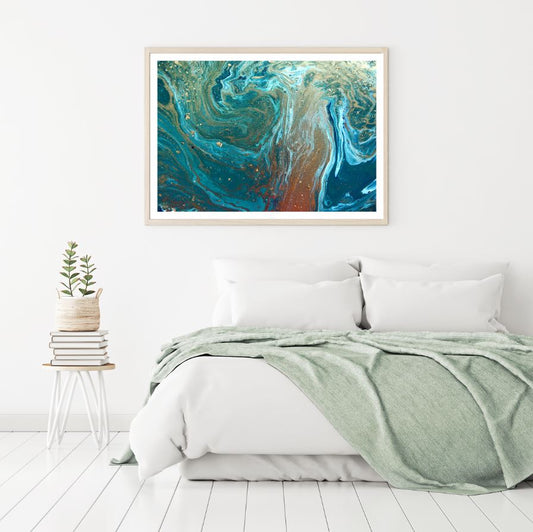 Colorful Abstract Painting Design Home Decor Premium Quality Poster Print Choose Your Sizes