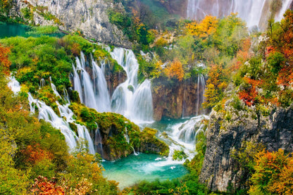 Stunning Waterfall Scenery Photograph Print 100% Australian Made