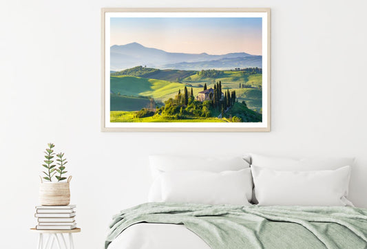 House & Nature Scenery Photograph Home Decor Premium Quality Poster Print Choose Your Sizes