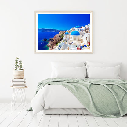 Buildings Near Sea Scenery Views Home Decor Premium Quality Poster Print Choose Your Sizes