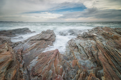 Sea with Rocks Photograph Print 100% Australian Made