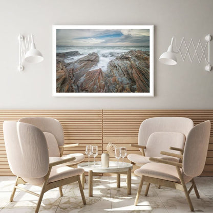 Sea Scenery View Photograph Home Decor Premium Quality Poster Print Choose Your Sizes