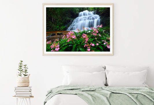 Stunning Waterfall Scenery View Home Decor Premium Quality Poster Print Choose Your Sizes