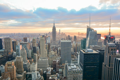 City Sky View Photograph Print 100% Australian Made