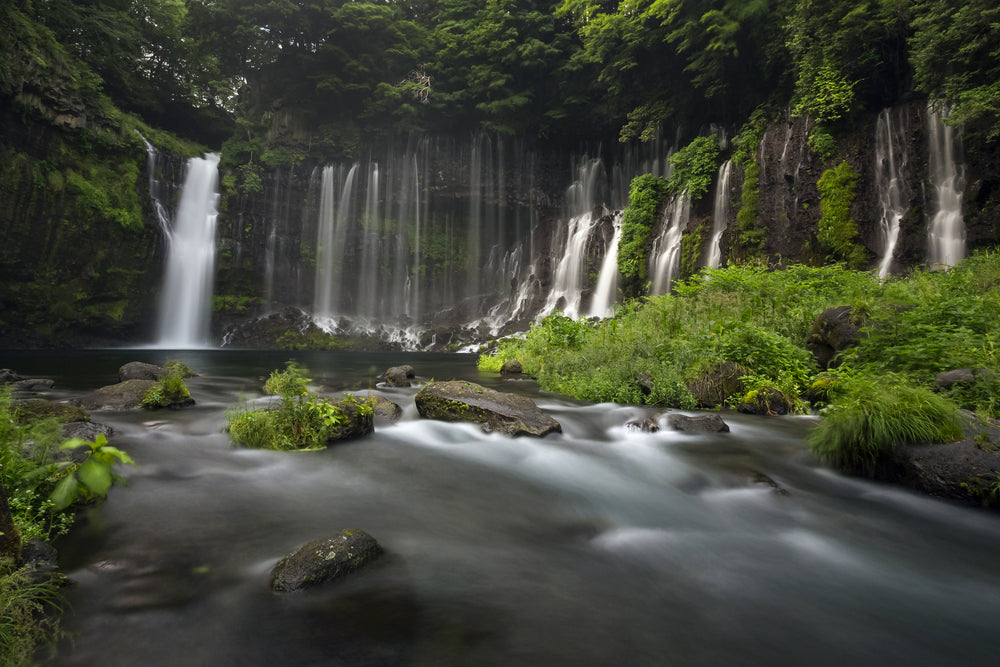 Waterfall Scenery View Photograph Home Decor Premium Quality Poster Print Choose Your Sizes