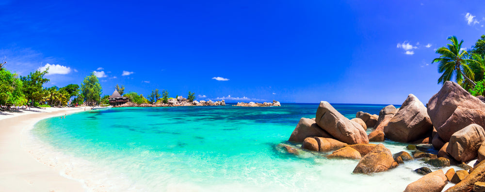 Stunning Beach View & Rocks Photograph Print 100% Australian Made