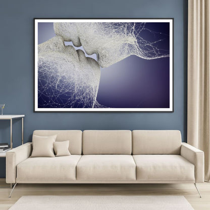 Faces Abstract Design Home Decor Premium Quality Poster Print Choose Your Sizes