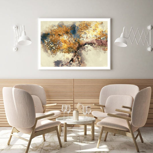 Tree Abstract Colorful Design Home Decor Premium Quality Poster Print Choose Your Sizes