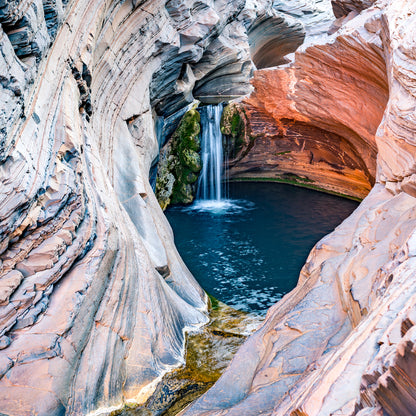 Square Canvas Sea Cave Scenery Photograph High Quality Print 100% Australian Made