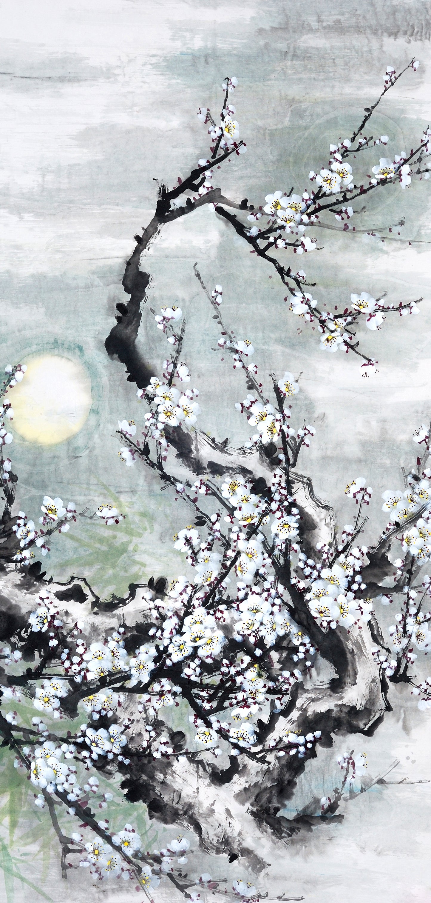 Flower Tree Branch Watercolor Painting Print 100% Australian Made