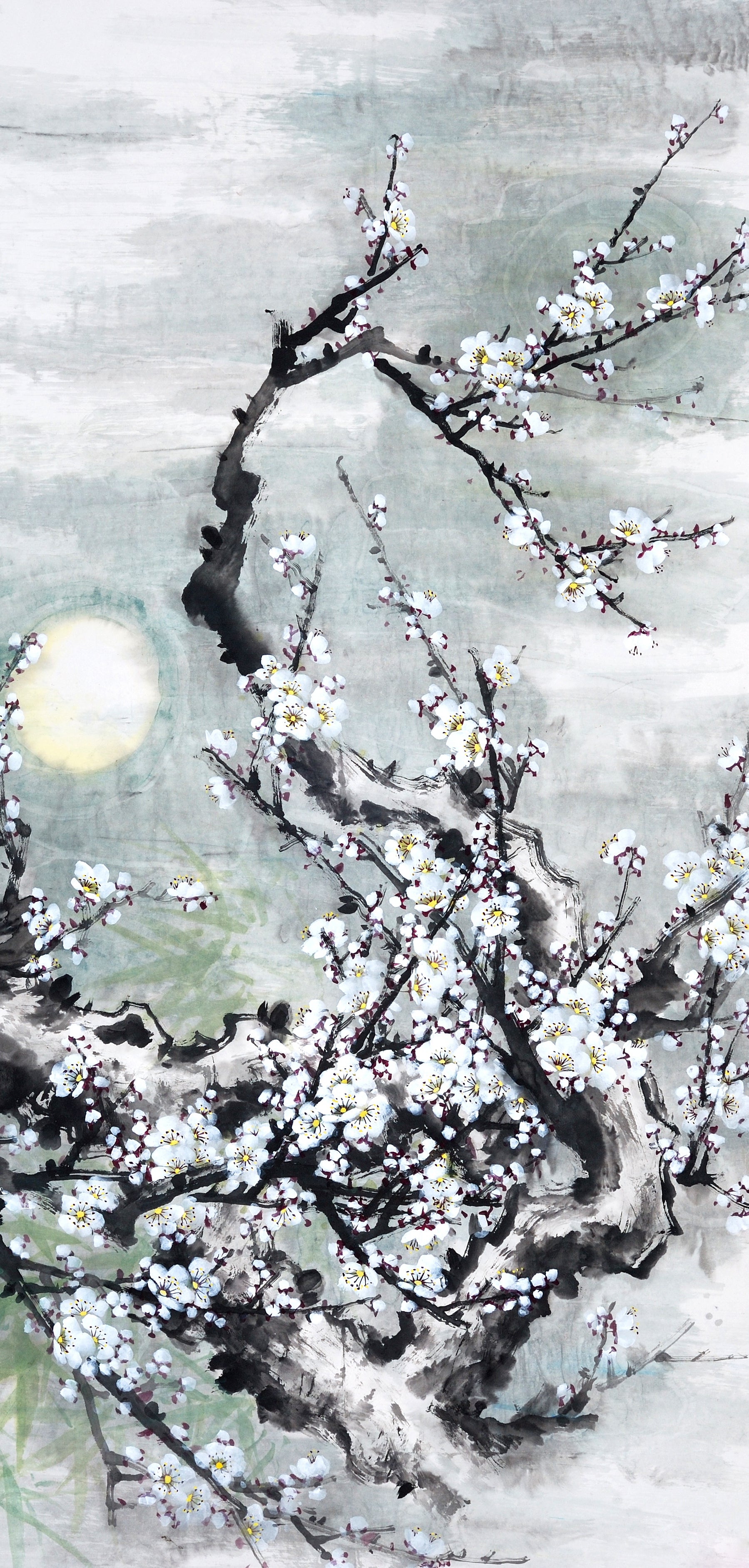 Flower Tree Branch Watercolor Painting Print 100% Australian Made