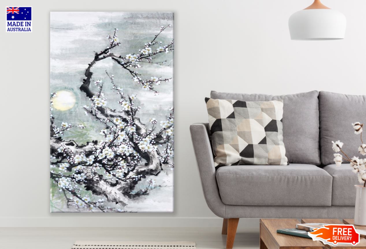 Flower Tree Watercolor Painting Print 100% Australian Made