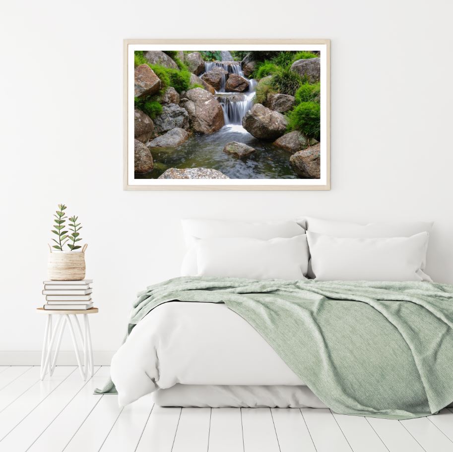 Waterstream Scenery Photograph Home Decor Premium Quality Poster Print Choose Your Sizes