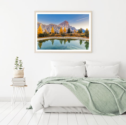 Lake & Forest Scenery Photograph Home Decor Premium Quality Poster Print Choose Your Sizes