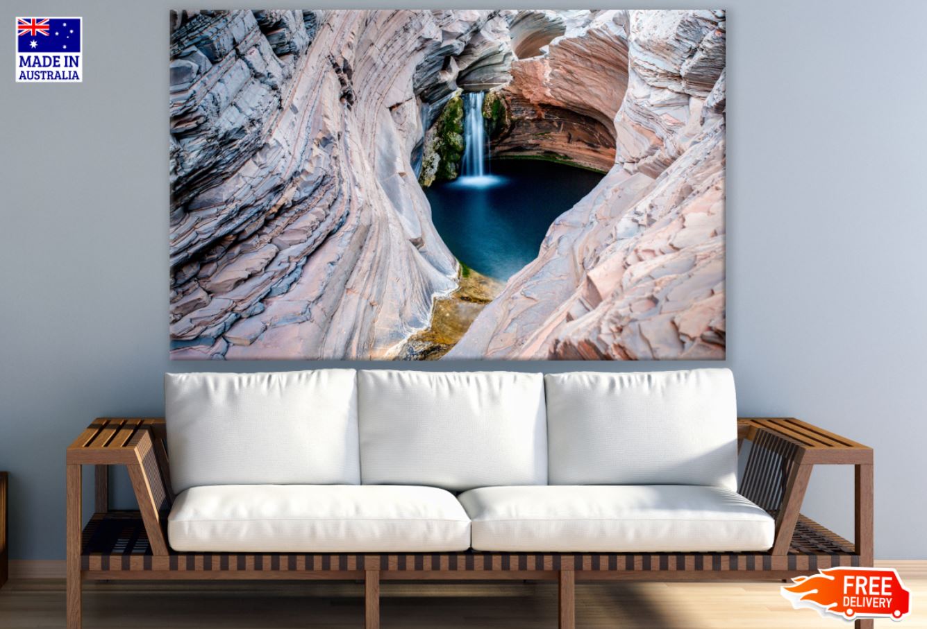 Waterhole in Karijini National Park, Western Australia Photograph Print 100% Australian Made